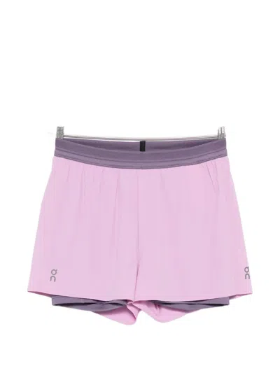 On Two-te Performance Shorts In Pink