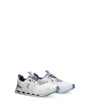 On Unisex Cloud Sky Sneakers - Big Kid In Undyed Alloy
