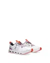 On Unisex Cloud Sky Sneakers - Big Kid In Undyed-white Mauve
