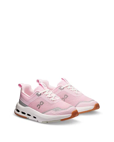 On Cloudnova Kids Sneaker In Pink