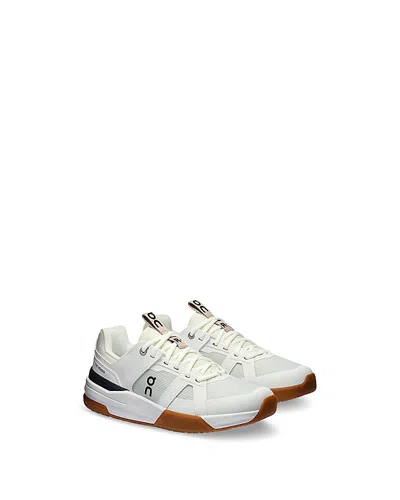 On Unisex The Roger Clubhouse Pro Youth Sneakers - Big Kid In White