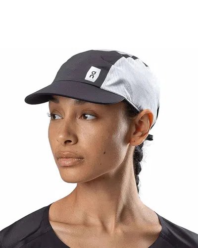 On Unisex - Zero Race Cap In Glacier Black