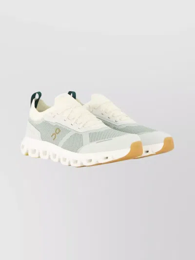 On Versatile Cloud 6 Knit Sneakers In White