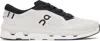 On Men's Cloudnova X Sneakers In Ice | Black