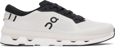 ON WHITE & BLACK CLOUDZONE SNEAKERS