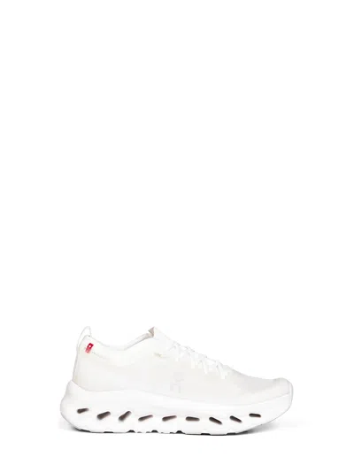 On White And Frost Cloudtilt Mo Sneakers