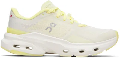 On White & Yellow Cloudpulse 2 Sneakers