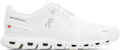 ON WHITE CLOUD 6 SNEAKERS