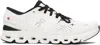 On Cloud X 4 Rubber-trimmed Mesh Running Sneakers In White