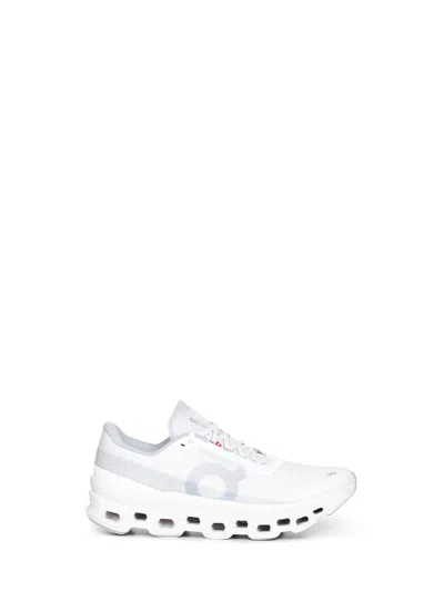 On Fabric Low-top Sneakers In White