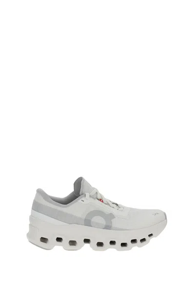 On Cloudmster 1 Sneakers With Hidden Eyelets And Advanced Cushiing In White