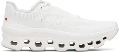 On White Cloudmster Void Sneakers