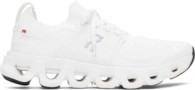 On White Cloudswift 4 Sneakers In White | White