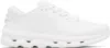 On Womens White White F Cloudze Woven Low-top Trainers In White