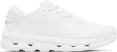 On White Cloudze Sneakers