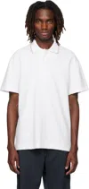 On White Courtside Polo In White