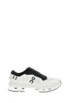 On White Mesh Sneakers With Speed-lacing System In White