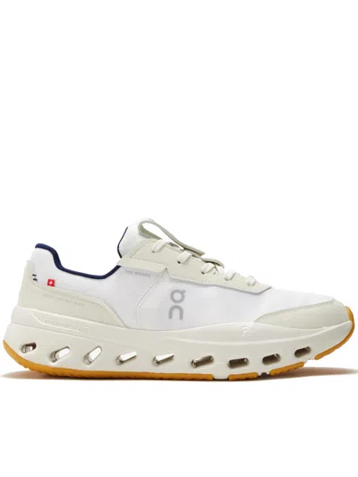On White The Roger Wildcard Leather Running Sneakers In Multi
