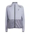 On Windproof Weather Sports Jacket In Gray