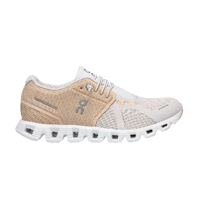 Pre-owned On Wmns Cloud 5 Fuse 'savannah Pearl' In Cream
