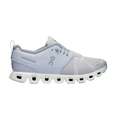 Pre-owned On Wmns Cloud 5 Terry 'heather White' In Blue