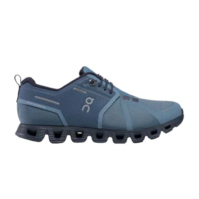 Pre-owned On Wmns Cloud 5 Waterproof 'metal Navy' In Blue