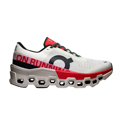 Pre-owned On Wmns Cloudmster 2 'ivory Silver Red' | Cream | Women's Size 8 In White