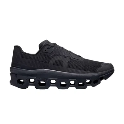 Pre-owned On Wmns Cloudmster Void 'triple Black'