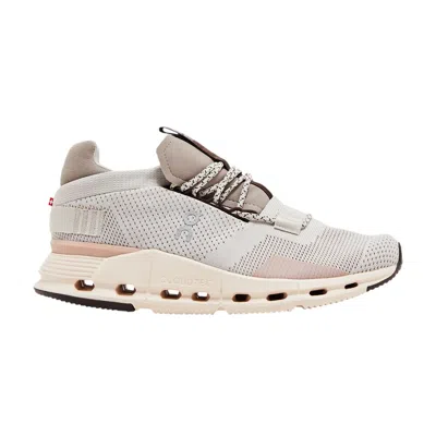Pre-owned On Wmns Cloudnova 'pearl Shell' In Pink