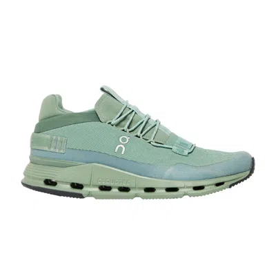 Pre-owned On Wmns Cloudnova Sensa 'fern' In Green