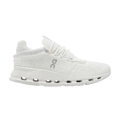 Pre-owned On Wmns Cloudnova 'triple White'