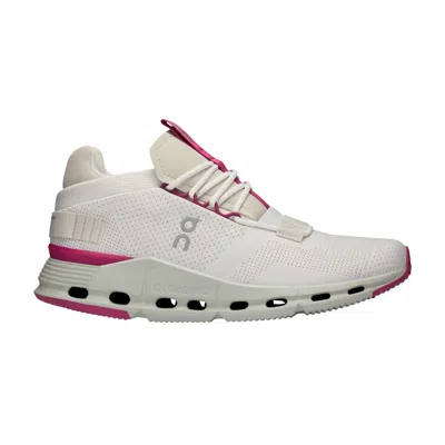 Pre-owned On Wmns Cloudnova 'undyed White Carnati' In Cream