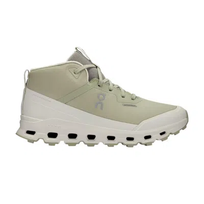 Pre-owned On Wmns Cloudroam Waterproof 'chalk Ice' | Green | Women's Size 8.5