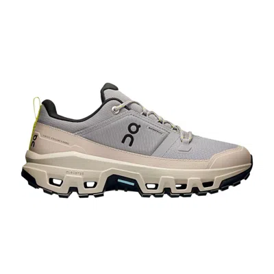 Pre-owned On Wmns Cloudrock Low Waterproof 'alloy Ice' | Grey | Women's Size 6.5