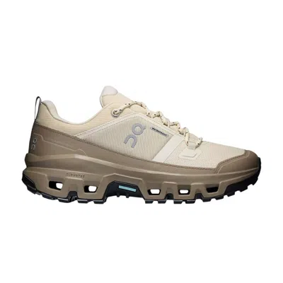 Pre-owned On Wmns Cloudrock Low Wp 'grain Soba' | Tan | Women's Size 8