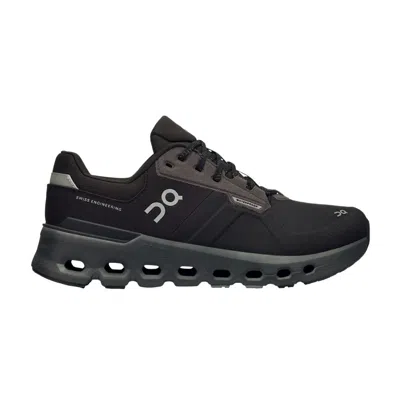 Pre-owned On Wmns Cloudrunner 2 Waterproof 'magnet Black'