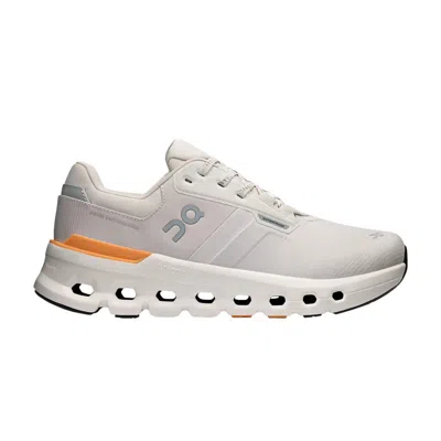 Pre-owned On Wmns Cloudrunner 2 Waterproof 'wolf Tangerine' | Cream | Women's Size 8.5