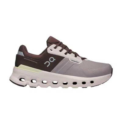 Pre-owned On Wmns Cloudrunner 2 Waterproof 'zinc Seedling' | Brown | Women's Size 9.5