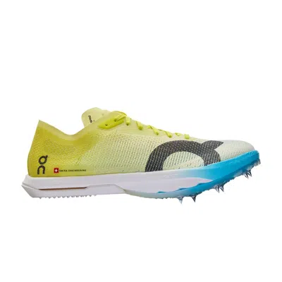 Pre-owned On Wmns Cloudspike Citius 2 'limelight White' | Yellow | Women's Size 8.5