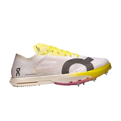Pre-owned On Wmns Cloudspike Citius 2 'white Yellow Raspberry' | Women's Size 8