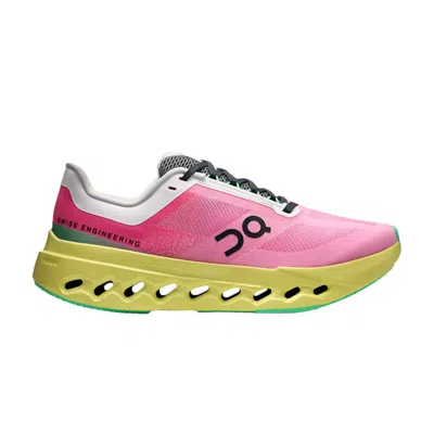Pre-owned On Wmns Cloudsurfer Next 'pink Limelight' | Women's Size 6