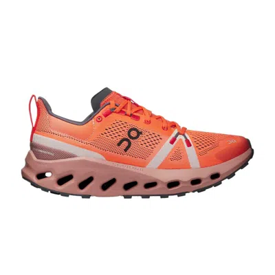Pre-owned On Wmns Cloudsurfer Trail 'flame Dustrose' | Red | Women's Size 8