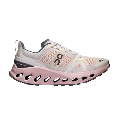 Pre-owned On Wmns Cloudsurfer Trail 'silver Mauve' | Cream | Women's Size 9.5