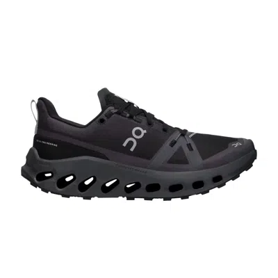 Pre-owned On Wmns Cloudsurfer Trail Waterproof 'black Eclipse' | Women's Size 6