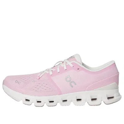 On (wmns)  Running Cloud X 4 'petal Sand' In White