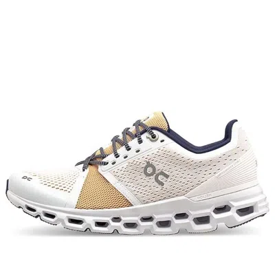 On (wmns)  Running Cloudstratus 'white Yellow' In Multi