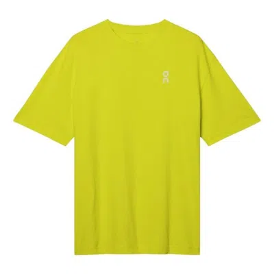 On (wmns)  Running Club T-shirt 'yellow' In Green
