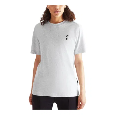 On (wmns)  Running Club T-shirt 'crater' In Gray