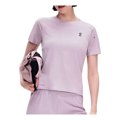 On (wmns)  Running Performance T-shirt 'foxglove Orchid' In Purple