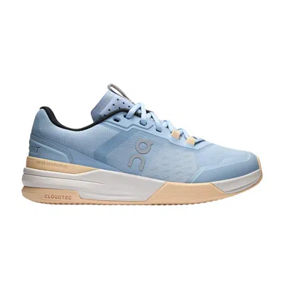 Pre-owned On Wmns The Roger Advantage Pro Clay 'chambray Blde' | Blue | Women's Size 8